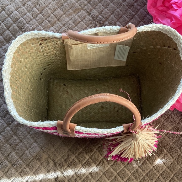 💕 Mar Y Sol Pink Sahara Tote 💕 - Picture 4 of 8